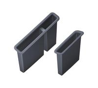 Scatola portaoggetti laterale per sedile auto, in silicone, impermeabile | Questi organizer impermeabili in silicone mantengono le tasche laterali del sedile della seconda fila dell'auto pulite e