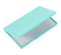 Scatola portaoggetti magnetica per aghi da cucito a mano, magnetismo debole, nessun magnetismo quando chiuso, colore ciano, design portatile, ideale per gli appassionati di cucito e organizzazione del