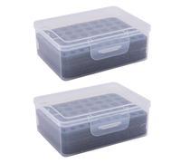 Scatola Portaoggetti per 24 AA 30 AAA Antiurto per cotone perlato