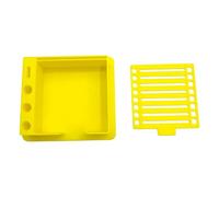 Scatola portaoggetti per appunti da scrivania, accessorio per cancelleria e recupero rapido, organizzazione appiccicosa