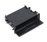Scatola Portaoggetti per Autoradio, Scatola Portaoggetti per Autoradio 1DIN Organizer Interno Nero in ABS Multiapplicazione
