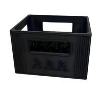 Scatola portaoggetti per batterie con design impilabile, per riporre 20 batterie da 2 A o 30 batterie da 3 A