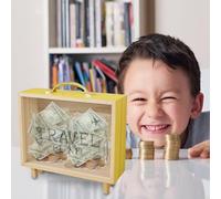 Scatola Portaoggetti Per Biglietti - Scatola Dei Ricordi In Legno Da 8,07x7,28x2,76 Pollici | Cornice Decorativa Per Biglietti, Foto, Ricordi Di Viaggio | Cornice Shadow - Regalo Perr La Decorazi