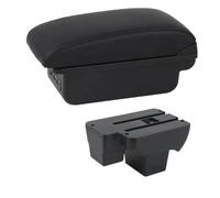 Scatola portaoggetti per braccioli Auto, per VW, per Polo 2019 2020 2021 2022 2023 2024 Accessorio in Pelle per Il rimontaggio del bracciolo della Console Centrale dell'auto