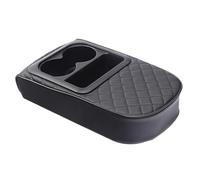 Scatola portaoggetti per bracciolo auto, organizer per bracciolo auto,Copri console centrale tra i sedili | Scatola portaoggetti interna per auto impermeabile da 35x21 cm/13,78x8,27 pollici