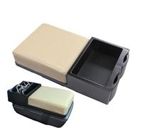 Scatola portaoggetti per bracciolo auto, organizer per console centrale auto - Copri braccioli per con organizer per console,Organizer per per 3 in 1, portabicchieri retrattile per b