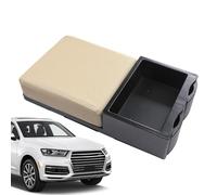 Scatola portaoggetti per bracciolo auto, organizer per console centrale auto - Copri braccioli per con organizer per console | Organizer per per 3 in 1, portabicchieri retrattile per
