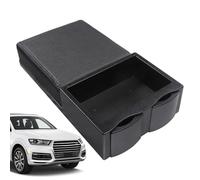 Scatola portaoggetti per bracciolo auto, organizer per console centrale auto, Organizer universale per console per cuscino, Portabicchieri retrattili, forniture interne multifunzionali per per co