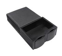 Scatola portaoggetti per bracciolo auto, organizer per console centrale auto | Organizer universale per console per cuscino | Portabicchieri retrattili, forniture interne multifunzionali per per
