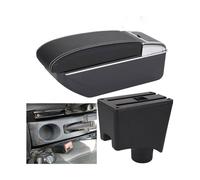 Scatola Portaoggetti per Bracciolo Auto per Dacia Renault Sandero Logan 2 Nissan Almera G15 Scatola Portaoggetti per Bracciolo Console Auto Che Allevia L'Affaticamento del Braccio