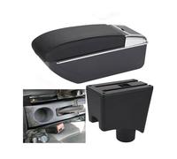 Scatola Portaoggetti per Bracciolo Auto per Dacia Renault Sandero Logan 2 Nissan Almera G15 Scatola Portaoggetti per Bracciolo Console Auto Che Allevia L'Affaticamento del Braccio
