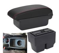 Scatola Portaoggetti per Bracciolo Auto per Ford Fiesta Mk7 2009-2017 Scatola Portaoggetti per Bracciolo Console Auto Che Allevia L'Affaticamento del Braccio