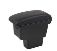 Scatola portaoggetti per bracciolo Auto, per Nissan, per Note E Power 2017-2022 Parti di Modifica per Il retrofit del bracciolo Centrale dell'auto (B1 Nero) (B2 Rosso)