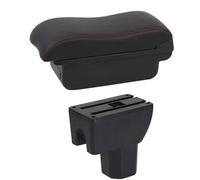 Scatola portaoggetti per bracciolo Auto Scatola portaoggetti per bracciolo, Dettagli Interni retrofit, bracciolo in Pelle, Console Centrale, per Suzuki, per Ignis