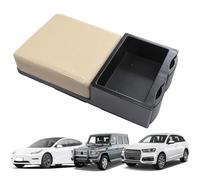 Scatola portaoggetti per bracciolo centrale per auto, Scatola portaoggetti per bracciolo per auto,Copri braccioli per con cuscino universale - automatica multifunzionale, por