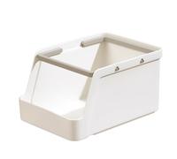 Scatola portaoggetti per bustine di tè, impilabile, per organizzare lo zucchero, per cosmetici, trucchi, condimenti, sale e snack