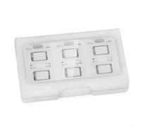 Scatola portaoggetti per carte da gioco, confezione da 24 pezzi, supporto portatile per giochi Nintendo Switch con design compatto, contiene 24 carte da gioco, custodia da viaggio leggera per