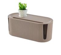 Scatola portaoggetti per cavi, organizer per cavi di ricarica e presa di grande capacità, organizer per cavi e dati, per la casa