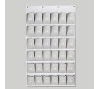 Scatola Portaoggetti Per Cellulare, Cassaforte Per Cellulare,for Organizzazione e Migliore Concentrazione, Adatta for Aule, Asili Nido e Istituti di Formazione(Gray,36)
