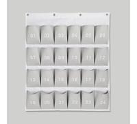 Scatola Portaoggetti Per Cellulare, Cassaforte Per Cellulare,for Organizzazione e Migliore Concentrazione, Adatta for Aule, Asili Nido e Istituti di Formazione(Gray,24)