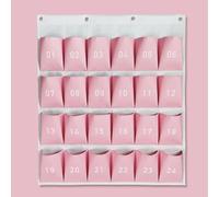 Scatola Portaoggetti Per Cellulare, Cassaforte Per Cellulare,for Organizzazione e Migliore Concentrazione, Adatta for Aule, Asili Nido e Istituti di Formazione(Pink,24)