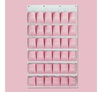 Scatola Portaoggetti Per Cellulare, Cassaforte Per Cellulare,for Organizzazione e Migliore Concentrazione, Adatta for Aule, Asili Nido e Istituti di Formazione(Pink,36)