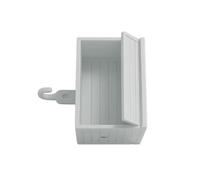 Scatola portaoggetti per chiavi del garage, rifugio funzionale per auto, con porta apribile per casa e ingresso, scatola portaoggetti per chiavi dell'auto, con serratura di sicurezza