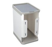 Scatola Portaoggetti per Congelatore per Latte, per Organizzare in Modo Efficiente, Design Staccabile, Grande capacità per la Casa con Plastica di Alta qualità, 8,07x6,50x4,72