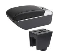 Scatola Portaoggetti Per Console Centrale Per Auto, Accessori Interni Per Chevrolet Per Aveo T200 T250 T255 CFCPKOYOZD(C2 black line 7USB)