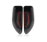 Scatola Portaoggetti Per Corrimano Della Portiera Anteriore Dell'auto Per Seat Per Leon MK3 Per Leon Per Cupra 5F 2013-2019 Accessori Interni Rifiniture Per Auto(ROSSO)
