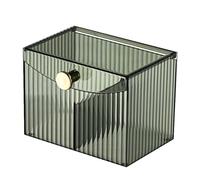 Scatola portaoggetti per cosmetici, antipolvere, a forma di treno, portatile, a lunga durata, professionale, organizer per ombretti, smalti, rossetti, cura della pelle, 1, 3.94*5.31*3.54 inches