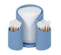 Scatola portaoggetti per cotton fioc - Contenitore portatile per il bagno, contenitore per articoli essenziali per l'igiene | Design moderno per organizer da toeletta, resisten