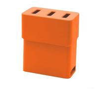 Scatola portaoggetti per dji Avata 2 | per materiale PLA, custodia portatile antigraffio da viaggio (arancione)