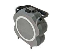 Scatola portaoggetti per drone DJI Neo 2, custodia rigida stampata in 3D con scomparti per batterie e maniglia, supporto anti pressione per cacciavite e accessori, Grigio, Taglia unica, Unisex