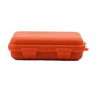 Scatola portaoggetti per esterni, resistente agli urti, 2 colori, 2 misure, sopravvivenza, antiurto, impermeabile, contenitore sigillato per attività, viaggi o uso domestico (S (15,2 x 8,8 x 3,1)