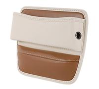 Scatola portaoggetti per fessure del sedile dell'auto, organizer interno del veicolo, riempitivo per fessure del sedile anteriore, per cellulari, occhiali, chiavi, soldi, carte, adattabile, 22,9 x 7,6