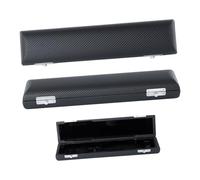 Scatola portaoggetti per flauto, design portatile e struttura in poliuretano impermeabile, per concerti, prove e viaggi, con rivestimento interno morbido