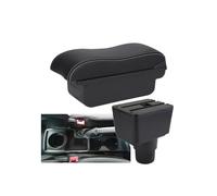 Scatola Portaoggetti Per FORD Per EcoSport 2018-2024 Bracciolo Box Auto Box Portaoggetti Braccio Accessori Parti Di Retrofit Interni(C3 Black white NOUSB)