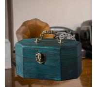 Scatola portaoggetti per gioielli, decorazione per la casa, baule del tesoro