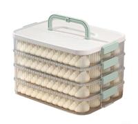 Scatola portaoggetti per gnocchi con capacità multistrato, facile da pulire e perfetta per l'organizzazione della cucina (verde4)