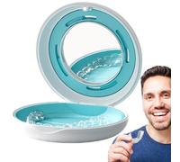 Scatola portaoggetti per graffe, custodia sottile, per allineare le graffe, contenitore parziale per la cura dei denti