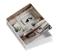 Scatola portaoggetti per libri falsi con uno scomparto interno segreto per una pratica organizzazione di piccoli oggetti, perfetta per eleganti decorazioni per la casa (FH-27)