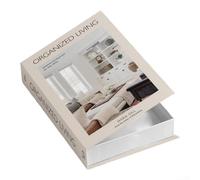 Scatola portaoggetti per libri falsi con uno scomparto interno segreto per una pratica organizzazione di piccoli oggetti, perfetta per eleganti decorazioni per la casa (FH-28)