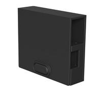 Scatola portaoggetti per manicure - Organizer salvaspazio con scomparti impilabili | Il design trasparente lo rende facile da vedere e può contenere fino a 50 smalti per unghie, per, Design