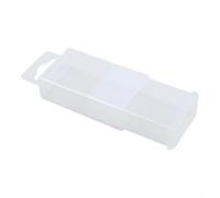 Scatola portaoggetti per parti per classificazione delle viti per punte, frese, rubinetti, punte elicoidali, accessori hardware, cassetta degli attrezzi per componenti digitali (100 x 44,5 x 23 mm)