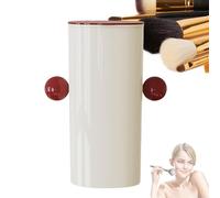Scatola portaoggetti per pennelli da trucco, contenitore, scatola organizer a sollevamento automatico - Il design impermeabile garantisce una facile copertura del bancone per godere di un buon spazio
