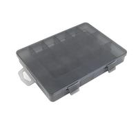 Scatola portaoggetti per piccole parti, organizer per attrezzi 9/12/15/18/24 scomparti organizer per hardware con divisori rimovibili Scatola automobilistica