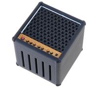 Scatola portaoggetti per plettro artistico per chitarra, resistente, per riporre e da viaggio, Nero