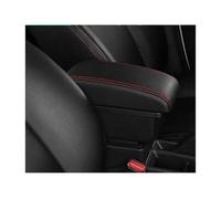 Scatola Portaoggetti Per Renault Per Twingo Per TWINGO 3 Bracciolo Auto Scatola Portaoggetti Interna USB Per Ricarica Accessori Scatola Portaoggetti(A1 red line No USB)