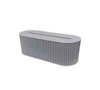 Scatola Portaoggetti per Scheda Presa, Custodia per Cavi, Organizer, Presa, Router WiFi Wireless, Supporto per Presa per Linea Dati da Tavolo, Blu